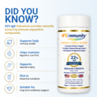 #1immunity 22% IgG Regular Strength premium bovine colostrum supplement for daily immune support, digestive health, vitality, and long-term wellness