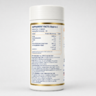 #1immunity 22% IgG Regular Strength supplement facts label showing nutritional information, ingredients, and usage directions